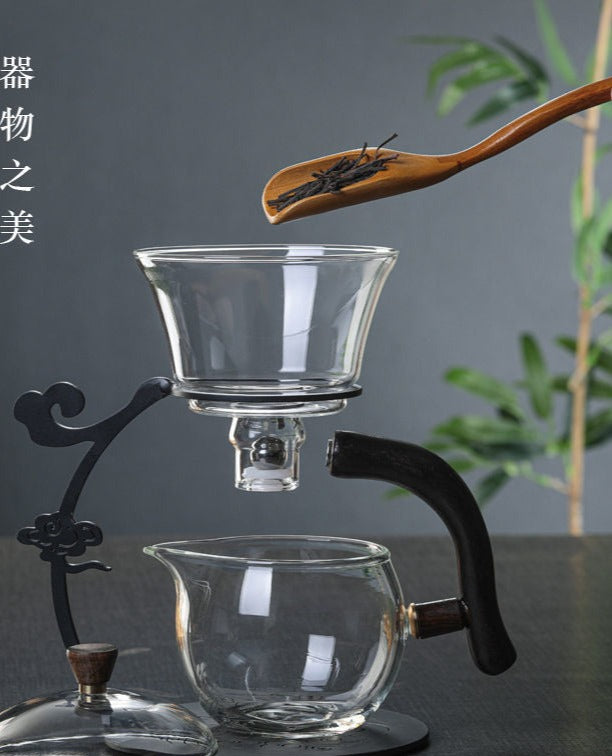 this is an automatic glass teapot