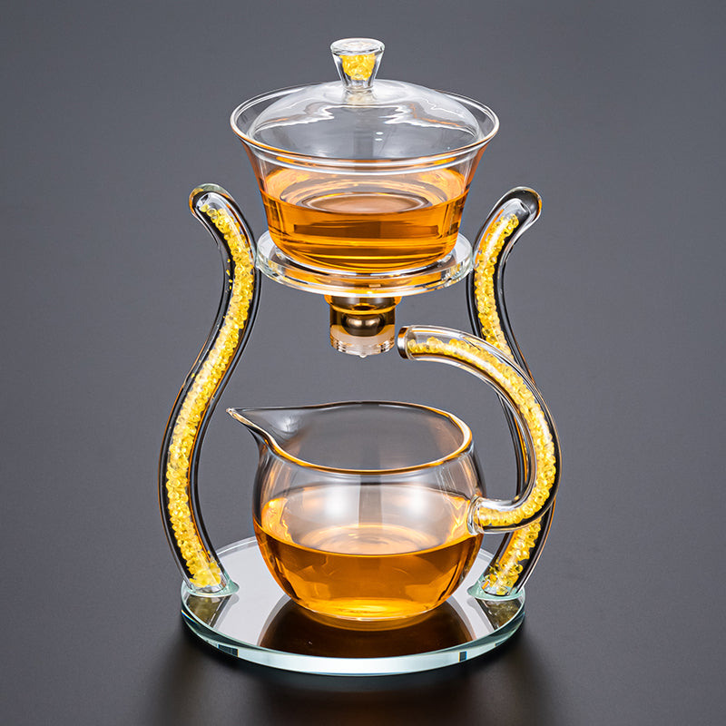 this is an automatic glass teapot