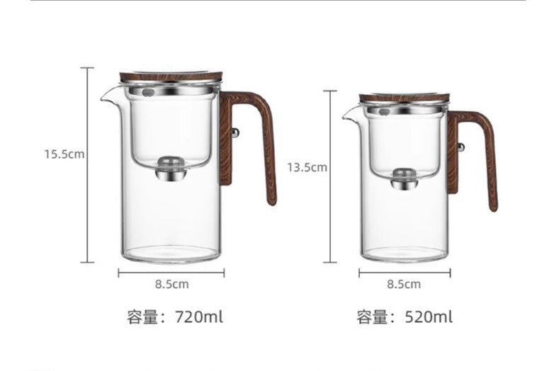 This is high borosilicate glass teapot.this is a magnetic teapot