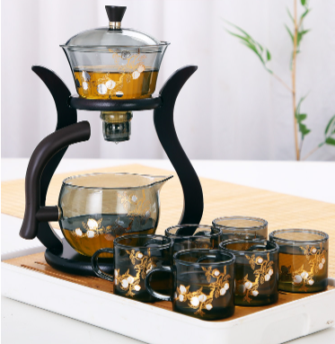 this is an automatic glass teapot