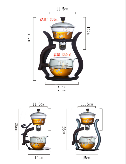 this is an automatic glass teapot