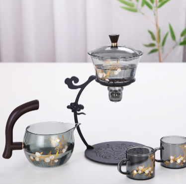 this is an automatic glass teapot
