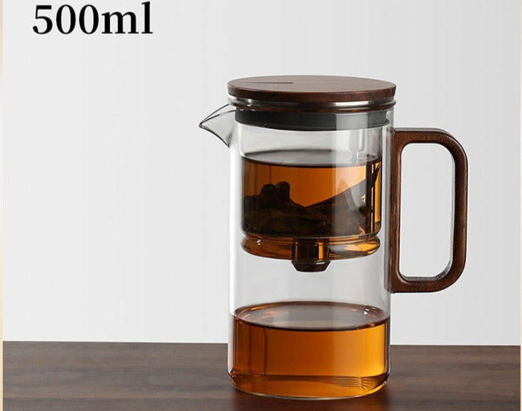 this is an automatic glass teapot