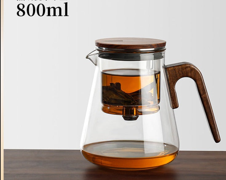 this is an automatic glass teapot