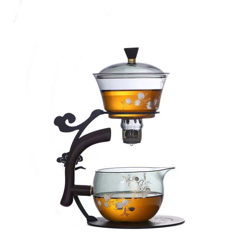 this is an automatic glass teapot