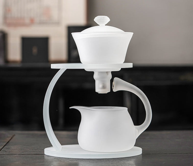 this is an automatic glass teapot