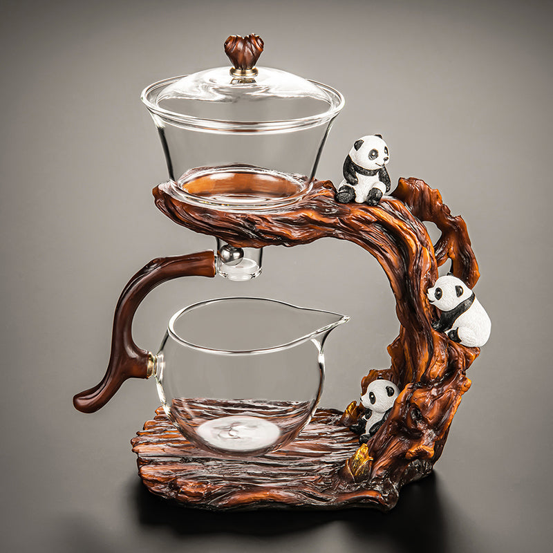 this is an automatic glass teapot