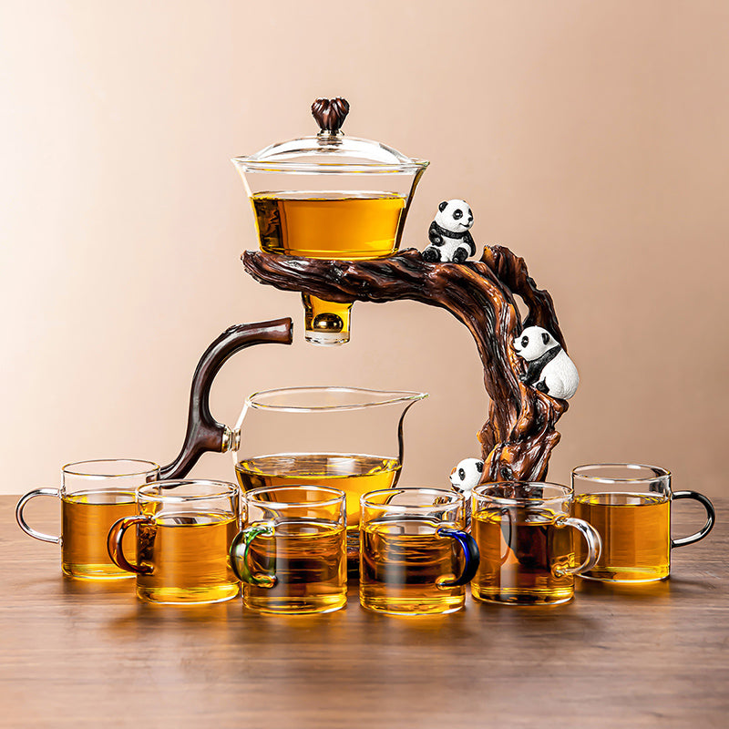 this is an automatic glass teapot
