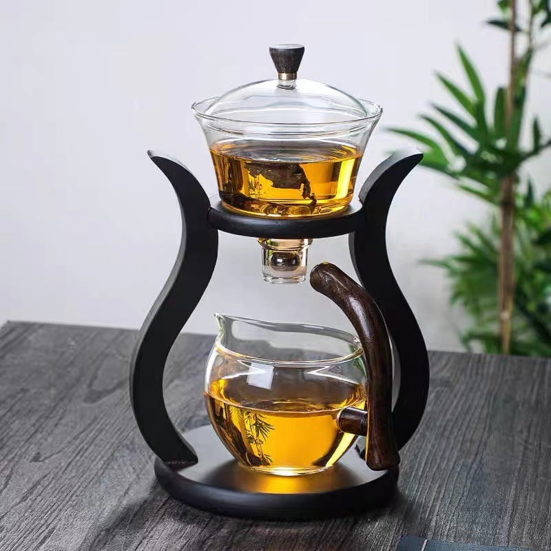 this is an automatic glass teapot
