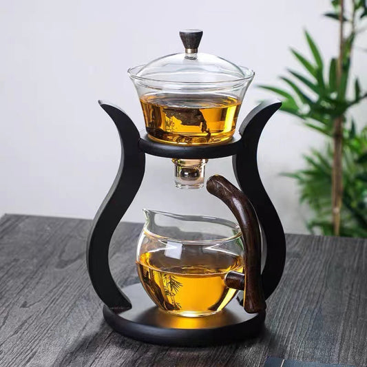 this is an automatic glass teapot