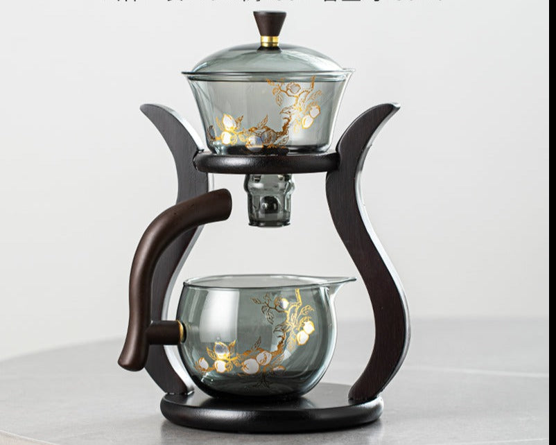this is an automatic glass teapot