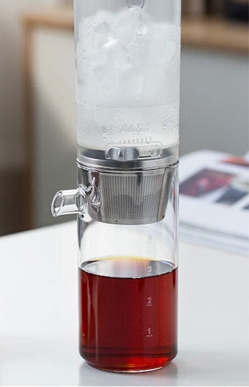 this is an automatic glass teapot.this is an ice drip coffee tea pot