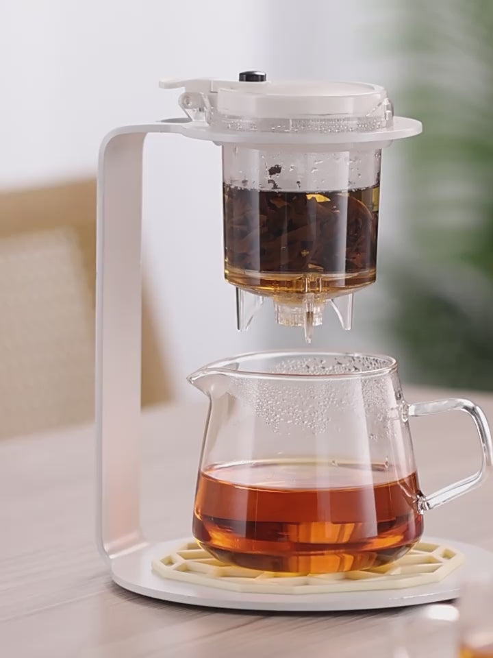 this is an automatic glass teapot