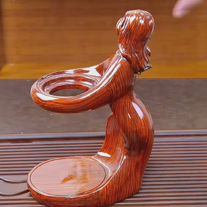 this is an automatic glass teapot