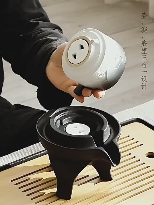 this is an automatic ceramic teapot