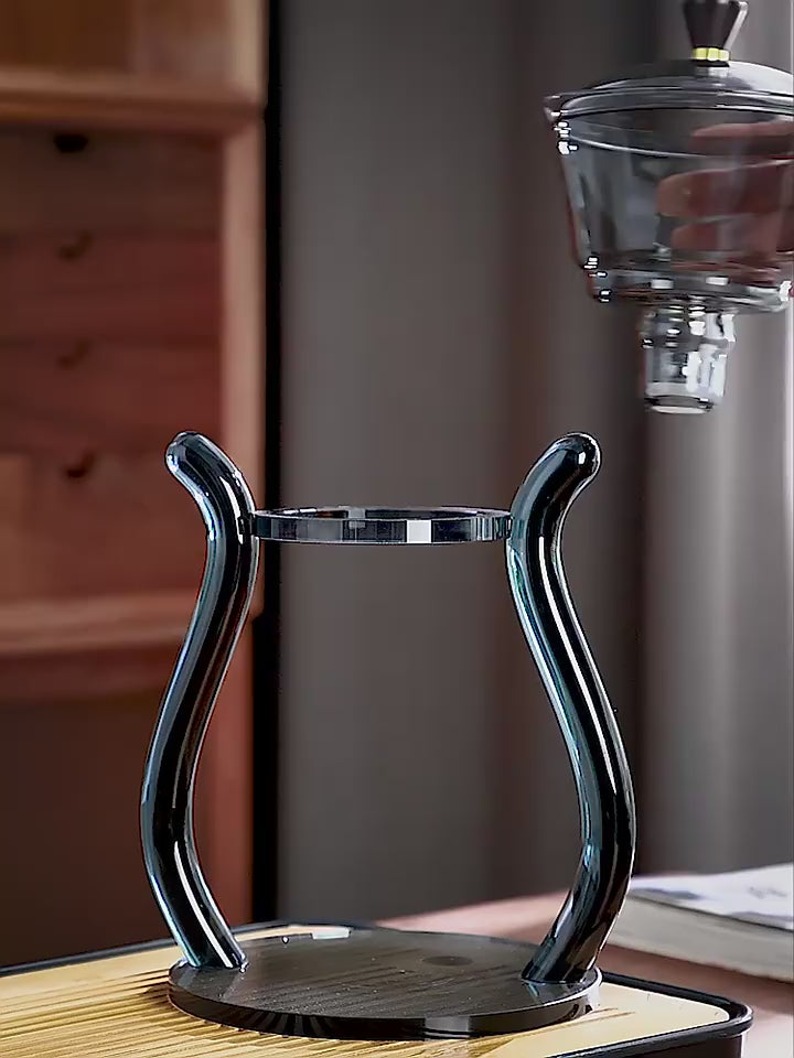 this is an automatic glass teapot
