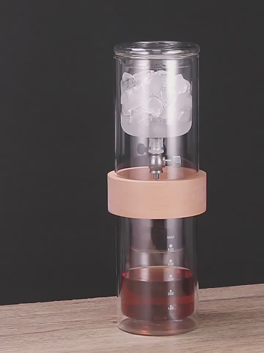 this is an automatic glass teapot.this is an ice drip coffee tea pot