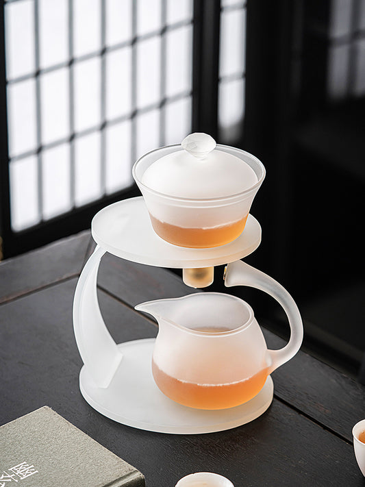 this is an automatic glass teapot