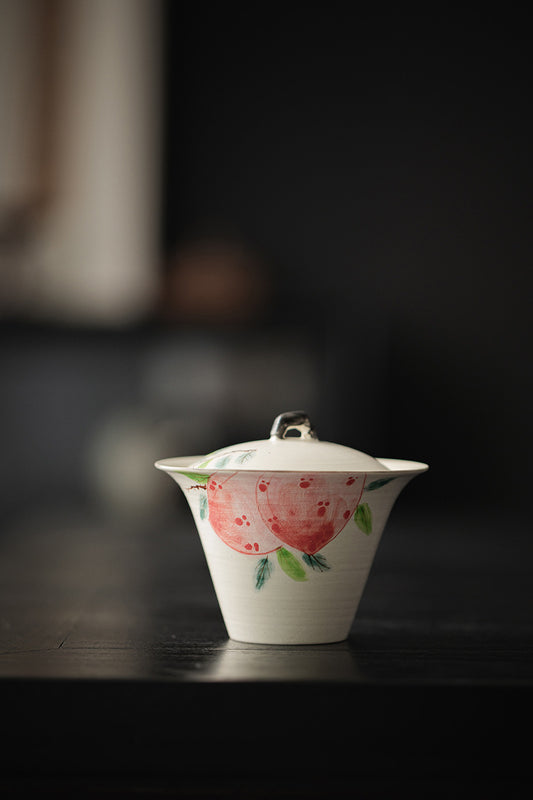 Chinese Original White Gaiwan Handmade Vintage style Japanese Fenyin Teapot Ceramic  Kung Fu Tea Ceremony