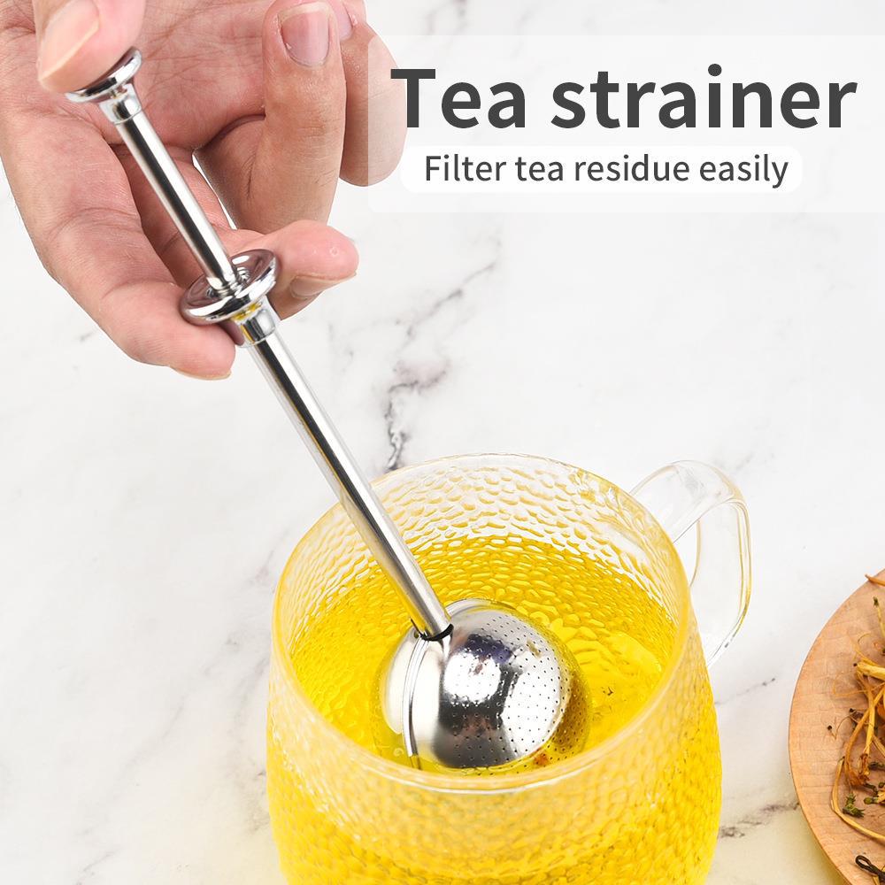 this is a stainless steel filter tea strainer