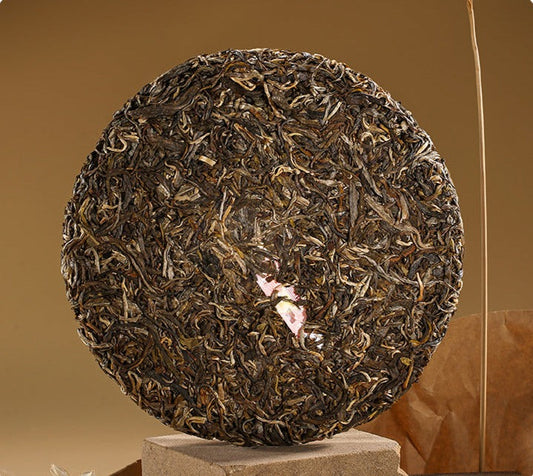 this is Chinese Yunnan Gushu raw puerh tea Sheng Puerh