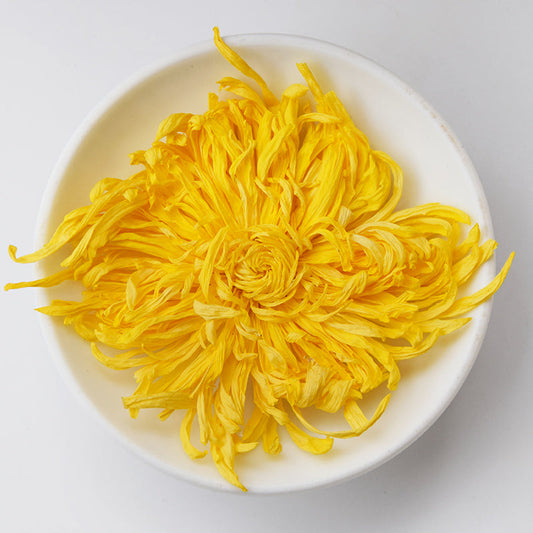 this is Chinese dried chrysanthemum flower tea