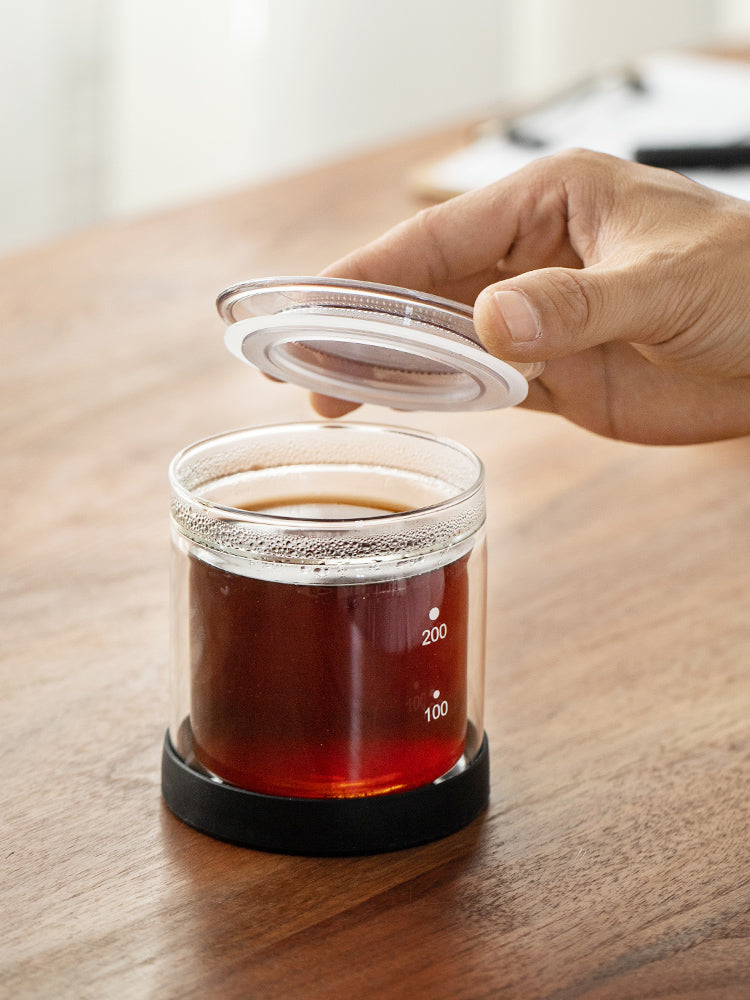 this is an automatic glass teapot