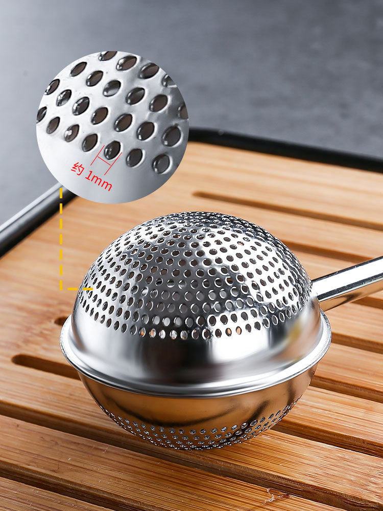 this is a stainless steel filter tea strainer