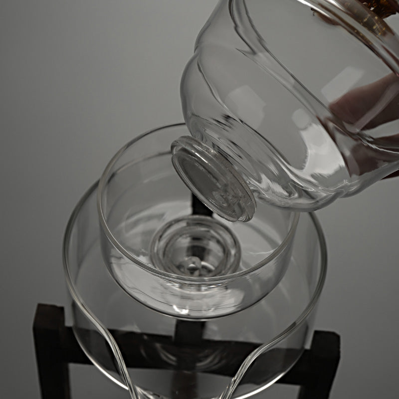 this is an automatic glass teapot