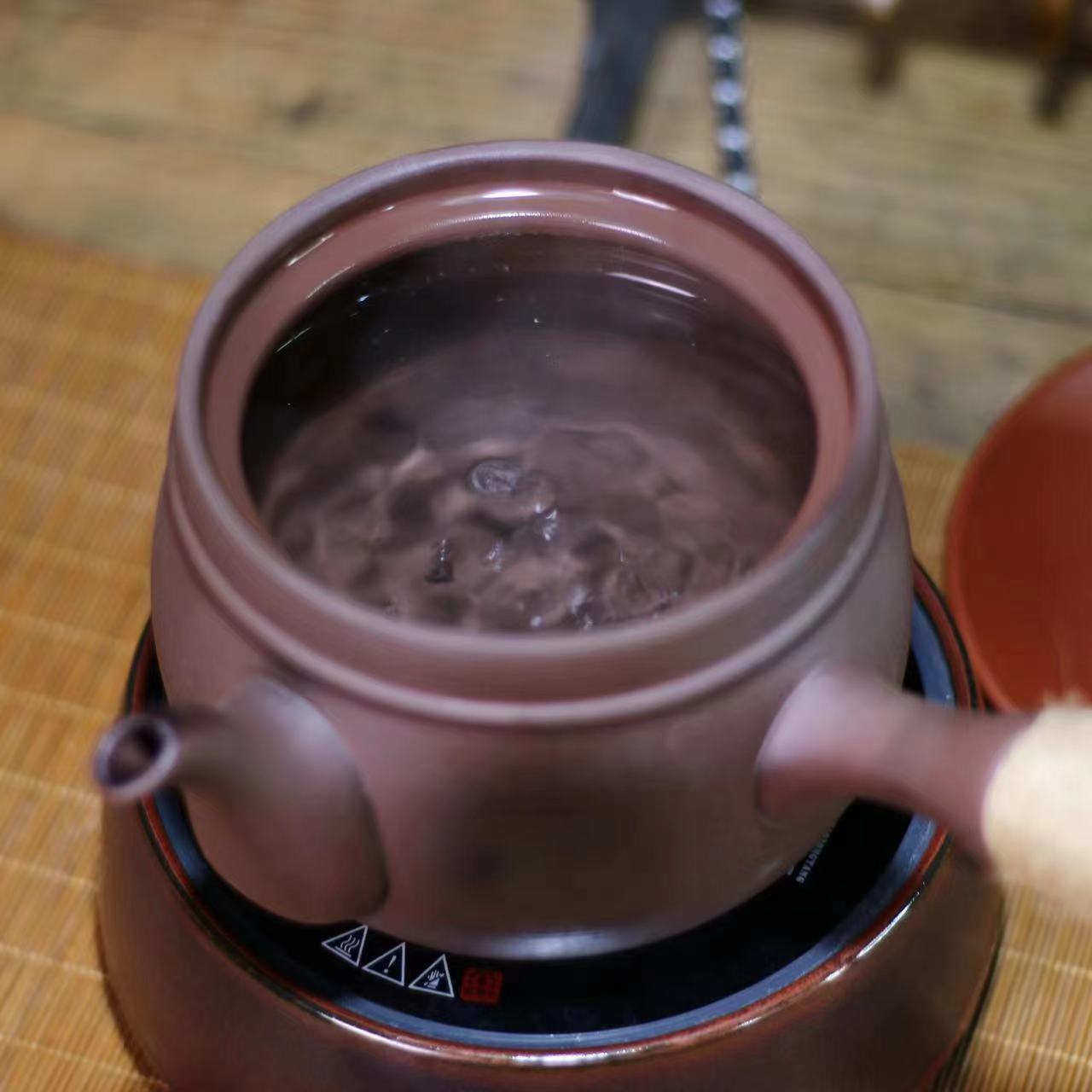 This is a pottery kettle