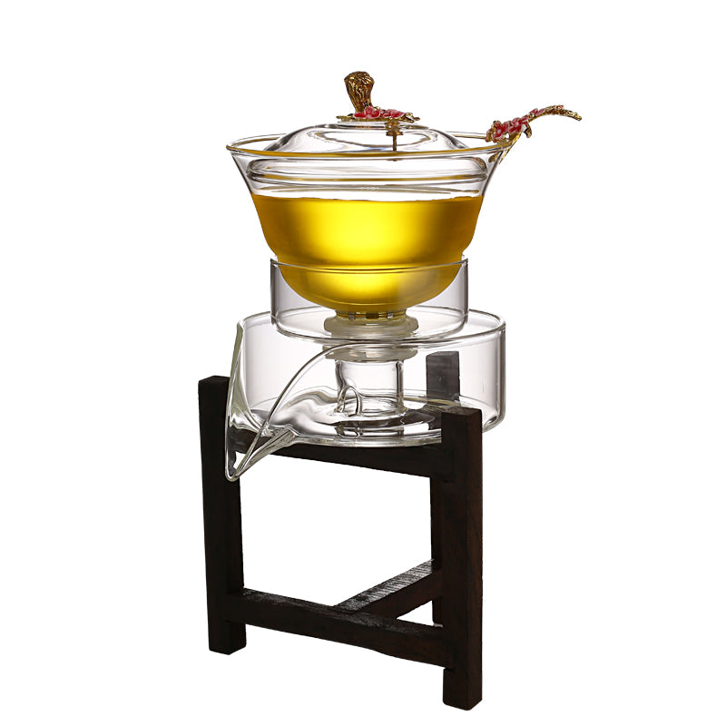 this is an automatic glass teapot