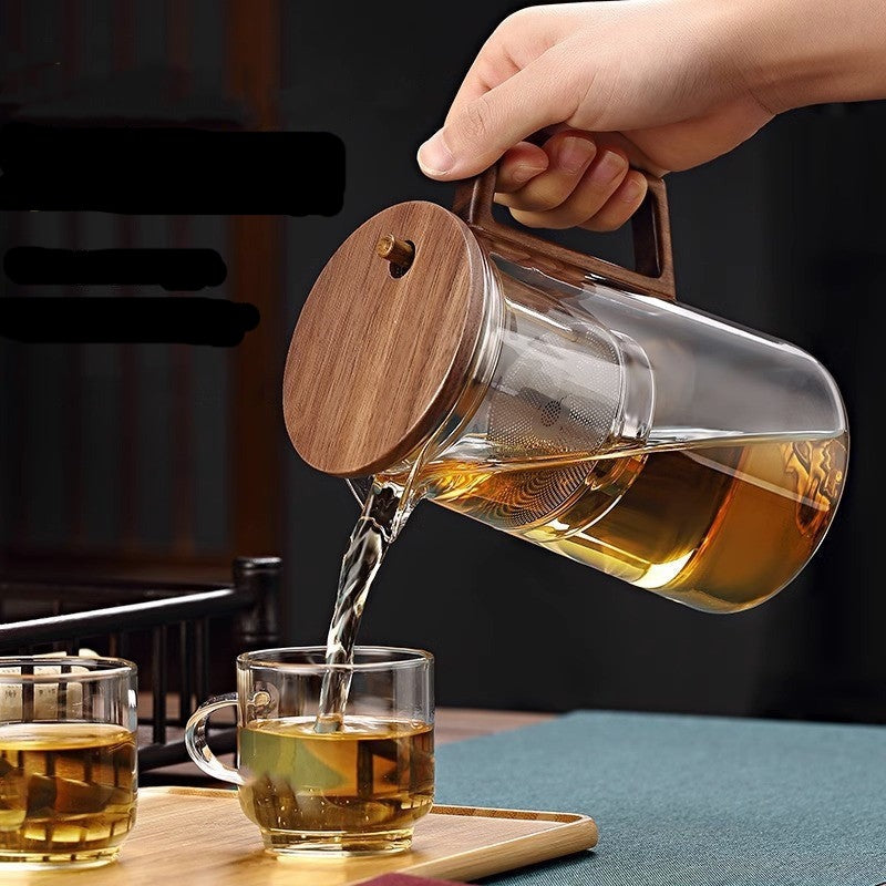 this is an automatic glass teapot