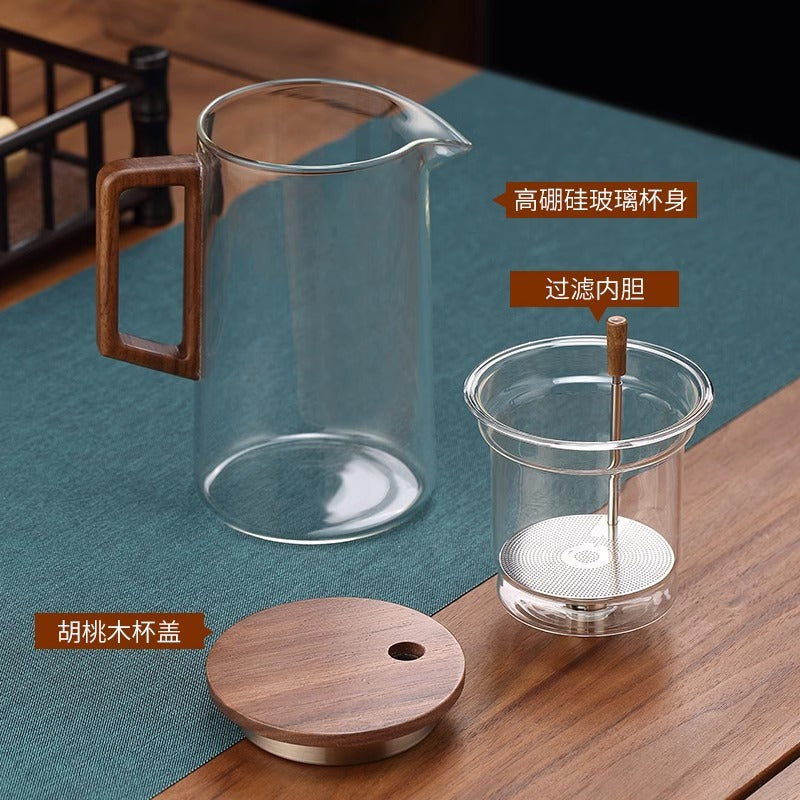 this is an automatic glass teapot