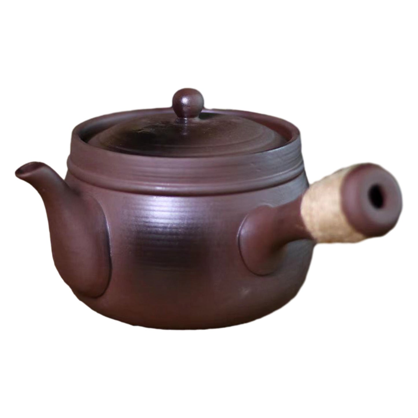 This is a pottery kettle