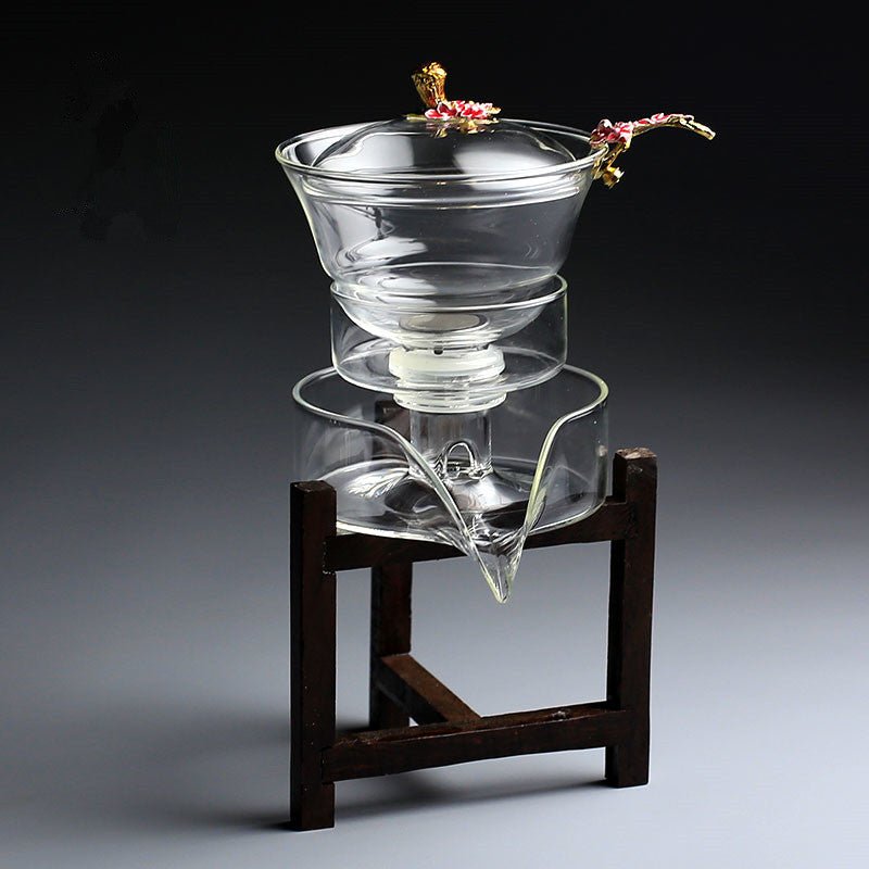 this is an automatic glass teapot