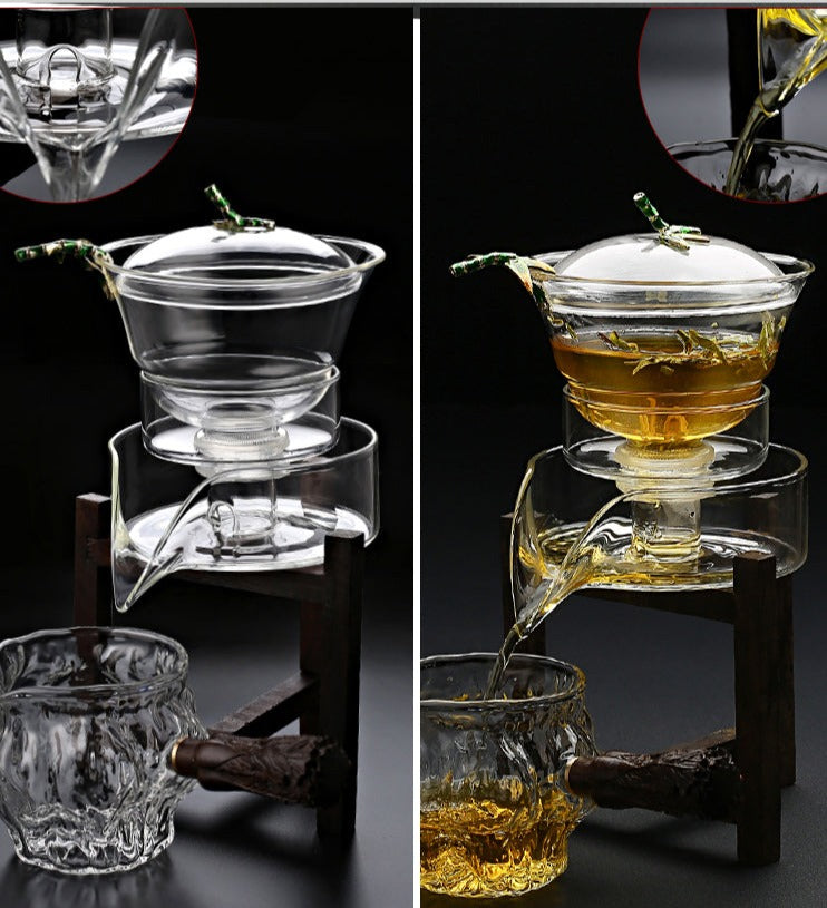 this is an automatic glass teapot