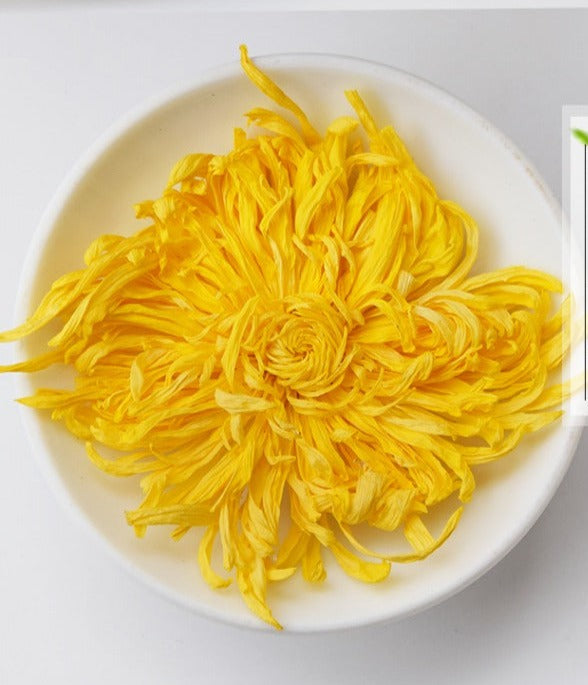 this is Chinese dried chrysanthemum flower tea