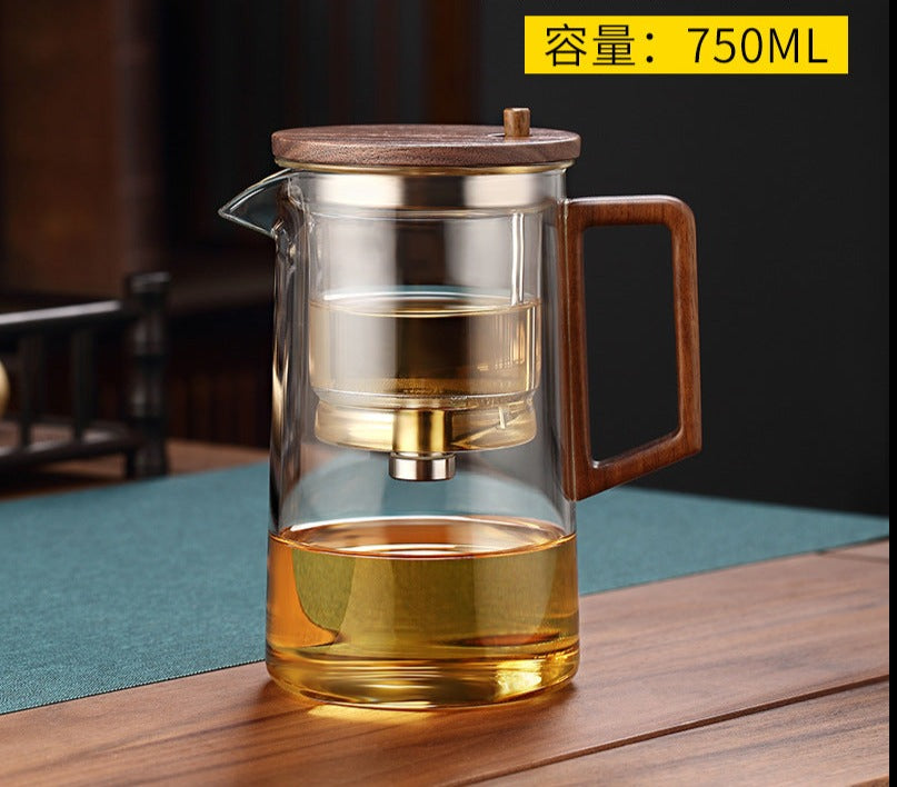 this is an automatic glass teapot