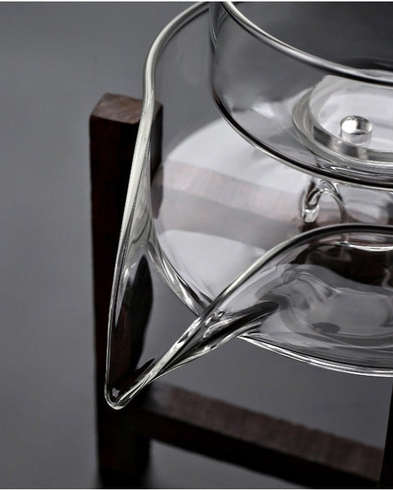 this is an automatic glass teapot