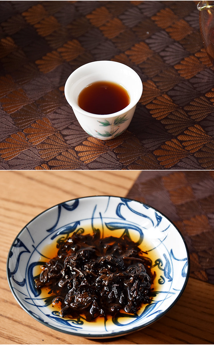 this is Chinese Yunnan Gushu ripe puerh Shou Puerh