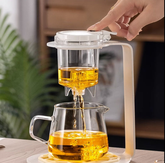 this is an automatic glass teapot