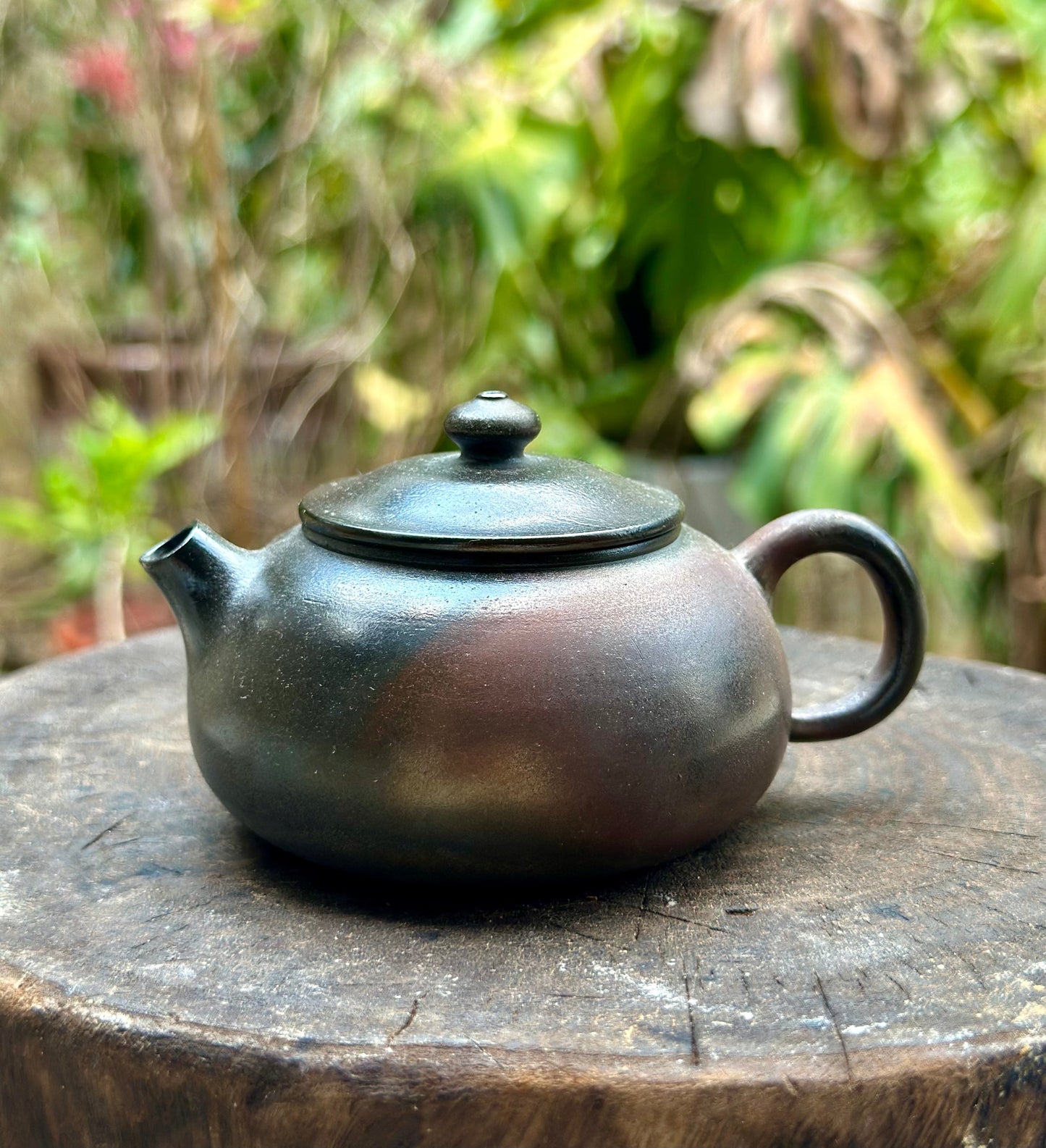 Handcrafted Woodfired Artowork Chinese Nixing clay Pottery Clay Teapot 110ml