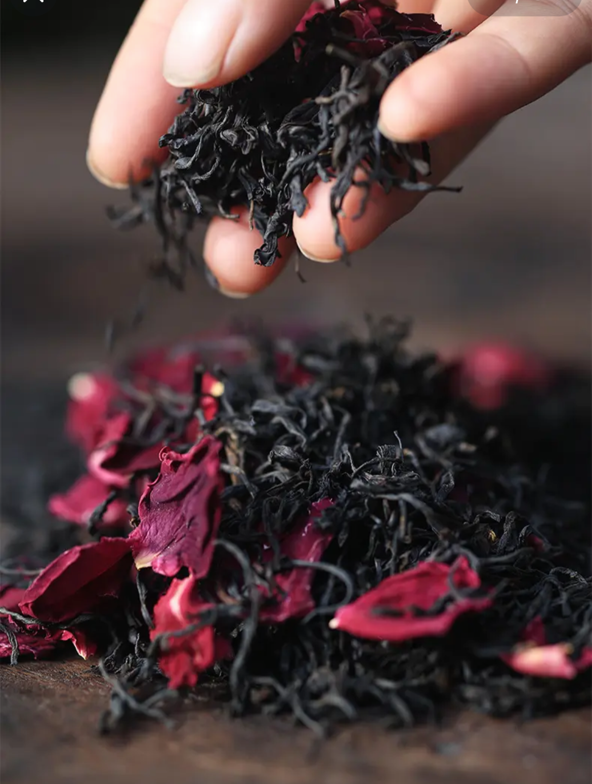 this is Chinese rose black tea