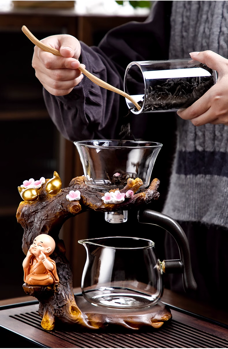 this is an automatic glass teapot