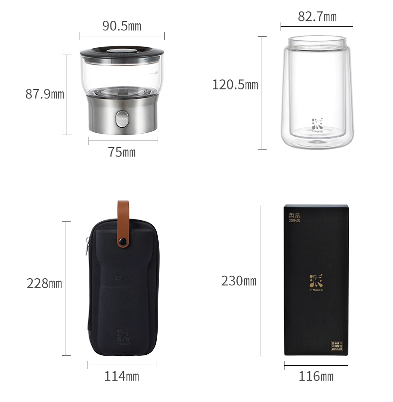 Portable Tea Set Travel, Travel Tea Set Filter