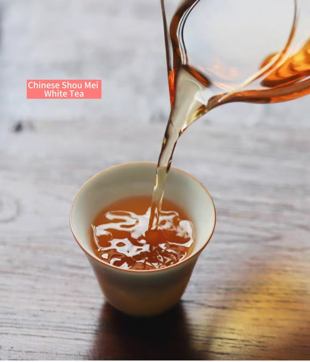 this is Chinese white tea shou mei tea