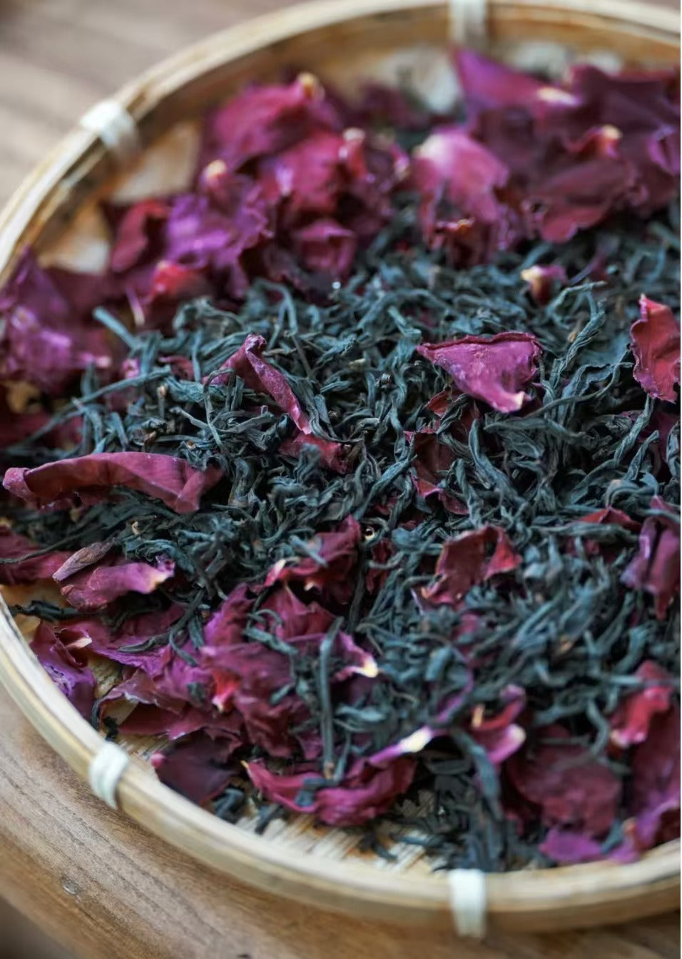 this is Chinese rose black tea