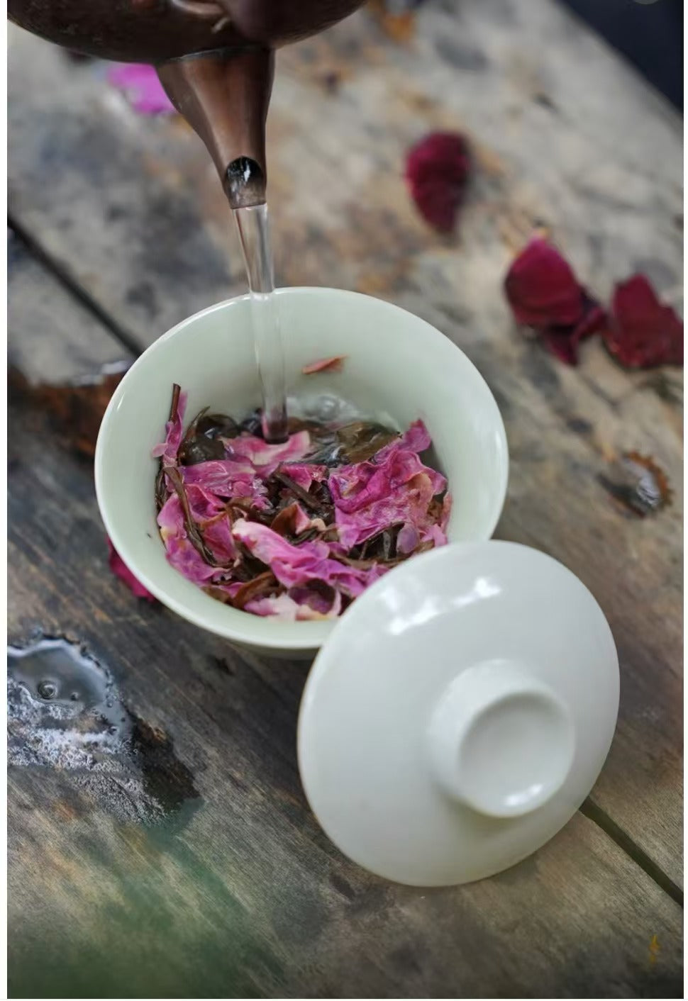 this is Chinese rose black tea