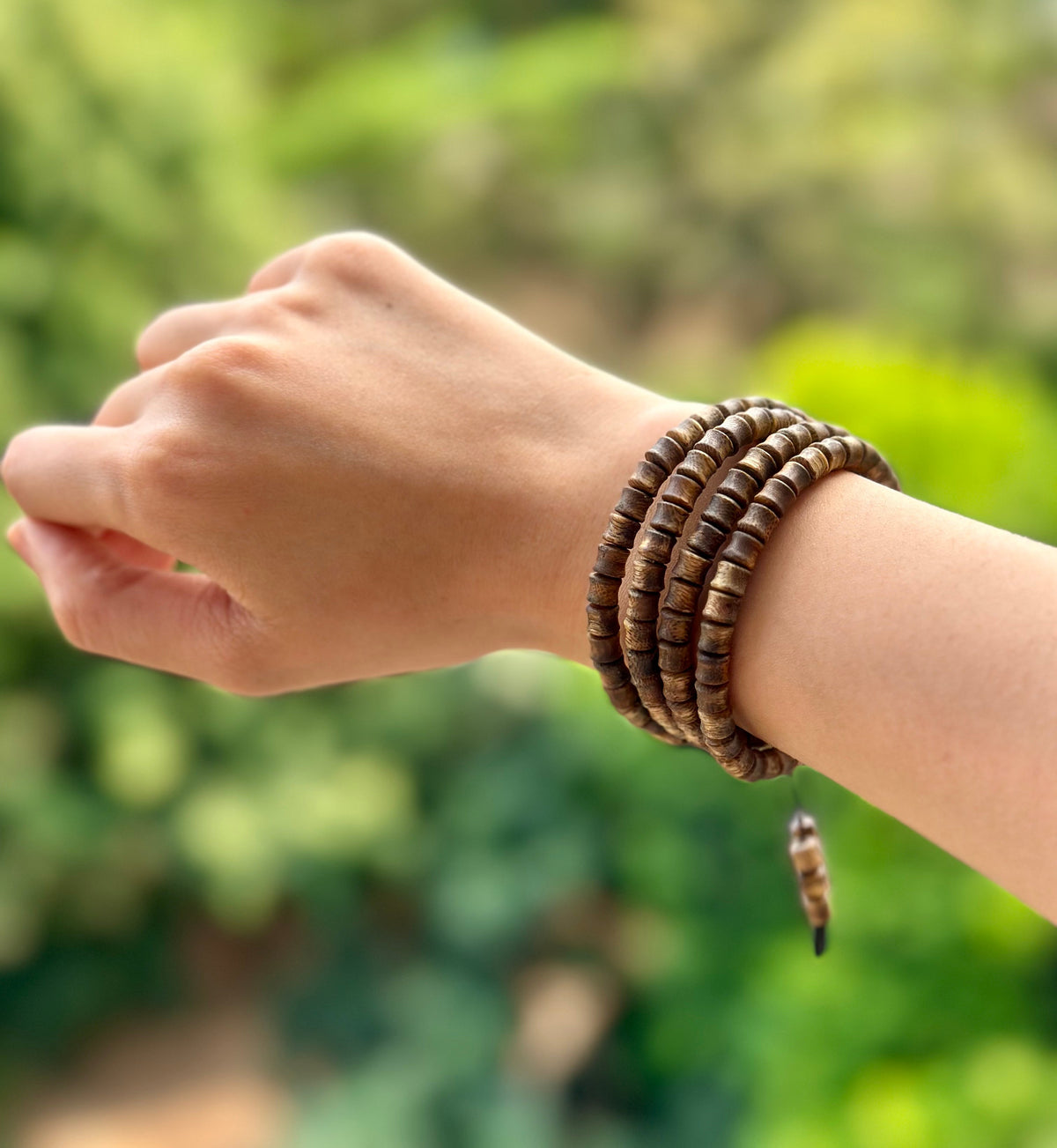 Authentic Incense Chinese Hainan Island Hainandao Pure High-end Agarwood Necklace Qinan Aloeswood Bracelet