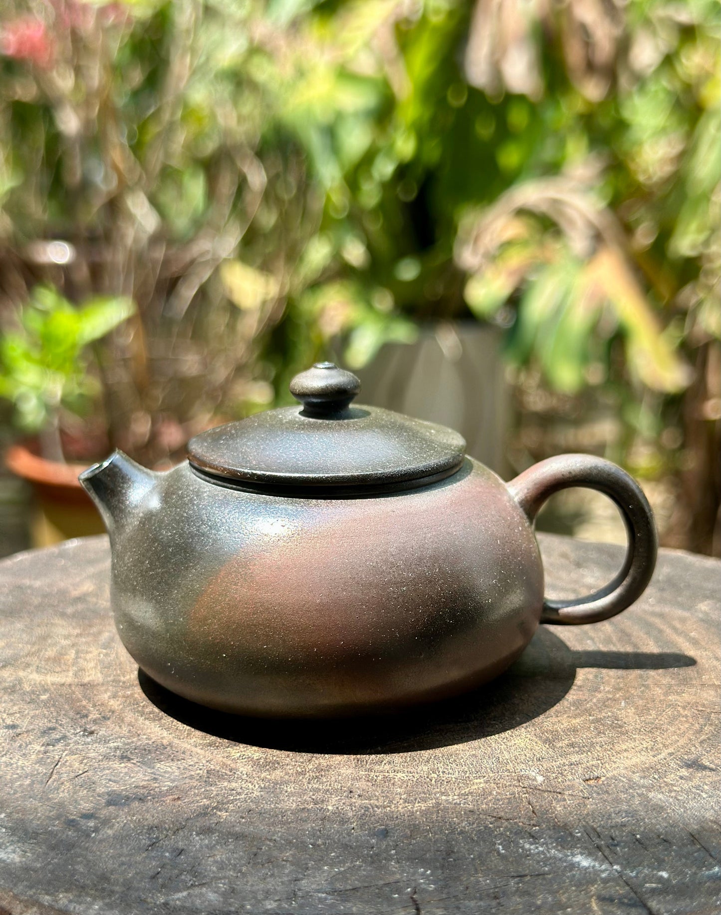 Handcrafted Woodfired Artowork Chinese Nixing clay Pottery Clay Teapot 110ml